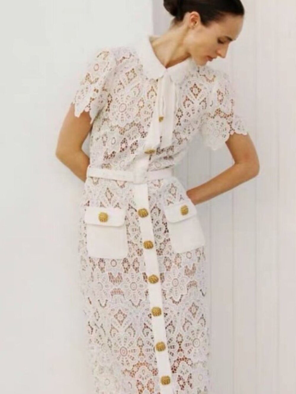 Self-portrait Lace dress size 4